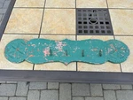 Antique Primitive Early 1800'S Rare Dutch Pa Pinwheel Design Wall Coat Rack. Fixed Price $250.00.