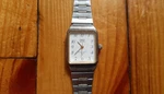 Vintage Q&q Quartz Japan Watch Miyota 280-39, 30M Wr, Rectangular Dial. Fixed Price $18.00.