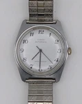 1980 Timex 35MM Automatic Wr Watch 31318 10780 Speidel Flex Band Tested Run Well. Fixed Price $59.00.