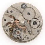 Illinois Grade 903 Model 2 6/0-SIZE 15-JEWEL Antique Pocket Watch Movement, Runs. Fixed Price $32.00.