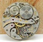 Vintage 1938 Bulova 10AE 15 Jewel Adjusted Wrist Watch Movement W/ Good Balance. Fixed Price $39.00.