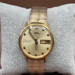 Vtg Mido Ocean Star Datoday Automatic Men's Wrist Watch Gold Tone 5109 Date. Fixed Price $217.55.