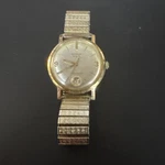 Benrus Stars 3021 Mens Automatic Selfwinding Watch Date Running Gold Tone 34MM. Fixed Price $122.92.