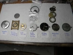 Lot Of Eleven Quartz Movement Hamilton Bulova Puw Eta Seiko Citizen Harley Lorus. Fixed Price $59.00.