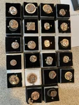 Omega Watch Movements Hands Dials 22 Pieces. Fixed Price $875.00.