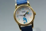 New Batt. Near Mint Seiko Current V821-0170 Gold 24MM Qz Ladies Watch Japan. Fixed Price $104.40.