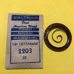 Nos Mainsprings For Waltham Watches 14S To 37S - Select Style/size. Fixed Price $16.95.