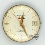 Vtg Benrus Cal Fe 2DC 39J Automatic Watch Movement-starts/stops-parts/repairs. Fixed Price $50.00.