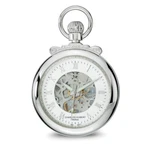 Charles Hubert 47MM Mens Open Face Mechanical 17 Jewels Pocket Watch. Fixed Price $154.95.