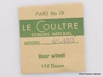 Jaeger Lecoultre Hour Wheel Cal. 460 Part #250 Ht. 1.0. Fixed Price $29.95.