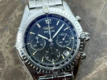 Breitling Cockpit Chronograph 37MM Automatic Black Dial And Bracelet Box Papers. Fixed Price $2450.00.