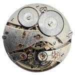 Antique 16S 1918 Waltham 17J Hunter Pocket Watch Movement P.s. Bartlett Running. Fixed Price $79.10.