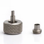 Silver Screw Crown 7.4MM - Universal Fit Luxury Watch Repair Part. Fixed Price $19.99.