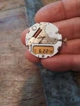H461 Y652 Gold Lcd Watch Movement Breitling Pluton Udt B232. Fixed Price $199.99.
