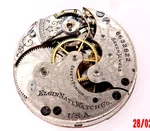 0527-34 Elgin Grade 206 MDL.2, 17 Jewel Pocket Watch Movement. Fixed Price $75.00.