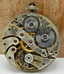 Antique 1920S Bulova 10 Ai 16 Jewel Wrist Watch Movement With Dial And Crown. Fixed Price $29.00.