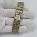 Vintage 17 Jewel Germinal Voltaire Mesh Stainless Swiss Watch 526 Working. Fixed Price $49.95.