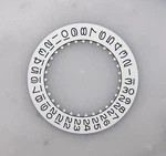 Genuine Rolex 3135 3175 3185 Open 6 & 9 White Date Watch Indicator Wheel Disc. Fixed Price $250.00.