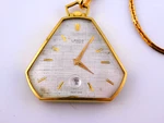 Vintage Rare Laco Langendorf 17J Swiss 18K Gp Mens Pocket Watch Serviced C1960S. Fixed Price $292.50.