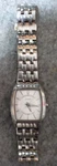 Bulova Unisex Tank Watch C877634 Silver Rounded Rectangular Dial H2O Resi. Fixed Price $72.50.