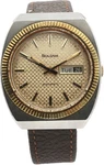 Vintage Bulova Honeycomb Dial Men's Automatic Wristwatch 11BSACB Steel Two Tone. Fixed Price $192.10.