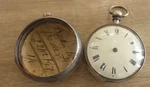 Hastings Robert Weston Silver Fusee Verge Pair Cased Pocket Watch. Fixed Price $281.97.