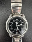Seiko 5 Sports Men's Black Watch - 7S26C. Fixed Price $175.00.