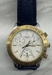 Men's Swiss Movado 1950 Chronograph Tachymeter Watch Ref 81 A5 863 Steel/gold. Fixed Price $200.00.