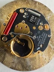 Men's Quartz Movado Wristwatch Movement Eta 256.041 Runs No Stem Or Crown Tested. Fixed Price $75.00.