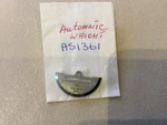 Nos Helbros AS1361 Oscillating Automatic Weight Watch Part. Fixed Price $17.49.
