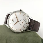Swiss Omega Ref 2505 Jumbo Size 38MM Manual Wind Steel Gents Watch Working Well. Fixed Price $870.00.