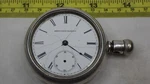 Antique Elgin Nate Pocket Watch Late 1800'S W/ Waltham Coin Silver Case. Fixed Price $190.00.