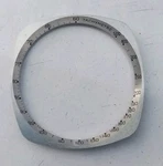 Vintage Omega Seamaster Bezel Silver 1040 Chronograph Ref 176.005. Fixed Price $144.00.
