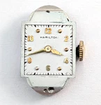 1940S Hamilton 721 17J Vintage Petite Ladies 13MM Watch Movement Parts Or Repair. Fixed Price $20.00.