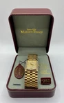 Nib Vtg Mathey-tissot MT9265C Gold-tone Women Watch, Japan Movement.. Fixed Price $350.00.