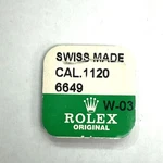 Rolex Caliber 1120 6649 W-03 Screw For Setting New Sealed Package Watch Part. Fixed Price $175.00.