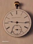 Rare Only 800 Made / 1882 Elgin 3 Finger Bridge 16S Pocket Watch Movement Works. Fixed Price $500.00.