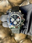 Breitling Chronomat 47 Gmt AB0410 Black Dial. Fixed Price $4180.00.