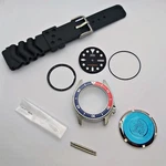New Af Seiko 7S26 0030 SKX013 Pepsi Kit Case Bezel Glass Crown Strap Dial Hands. Fixed Price $108.00.
