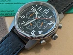 German Air Force Watch Luftwaffe Kampfflieger Combat Pilot Chronograph - 24 Hour. Fixed Price $165.00.