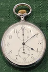 Rare Vintage Longines Chronograph Pocket Watch W/ Marked Case;estate Circa 1920S. Fixed Price $898.00.