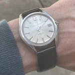Eterna-matic 130FTT Kontiki 20 Automatic Vintage Steel And Gold Medallion Swiss. Fixed Price $1250.00.