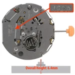 Miyota/citizen JS25, 3 Hands, Japan Quartz Chronograph Movement (various Dates). Fixed Price $34.95.