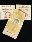 Omega Factory Watch Mainsprings- New Old Stock For Various Calibers. Fixed Price $45.00.