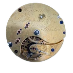 Antique 18S 1887 E. Howard & Co. 15J Mechanical Pocket Watch Movement 2 Usa. Fixed Price $158.20.