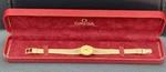 Ladies Omega Deville Chevrons Gold Plated Quartz WATCH,16MM Cal 1450 Boxed.. Fixed Price $605.97.