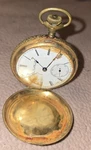 Elgin National Watch Co. Circa 1893 Hunter's Pocket Gold Plated. Fixed Price $202.50.