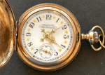 Antique 1896 Waltham Model 1891 65 Pocket Watch Fancy Dial Gf Case Ticks 0S 15J. Fixed Price $299.95.