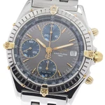 Breitling Chronomat B13048 Date Gray Blue Dial Automatic Men's Watch 946951. Fixed Price $1898.73.