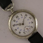Fully Serviced 130 Years Old All Original CYLINDRE1890'S French Wrist Watch A++. Fixed Price $350.00.